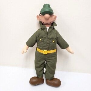 Toy Works Beetle Bailey 2000 Plastic Plush Doll